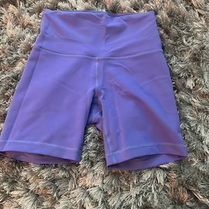 Lululemon Wunder Train Biker Shorts